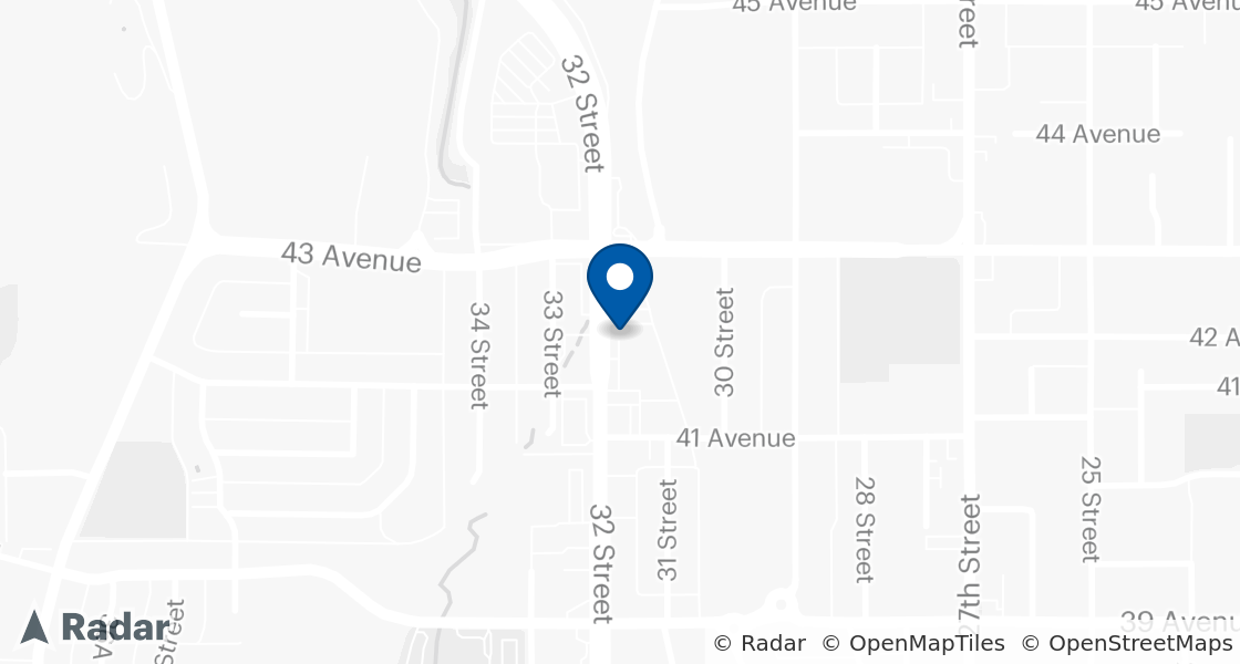 Map of Dairy Queen Location:: 4209 32 St, Vernon, BC, V1T 5P3